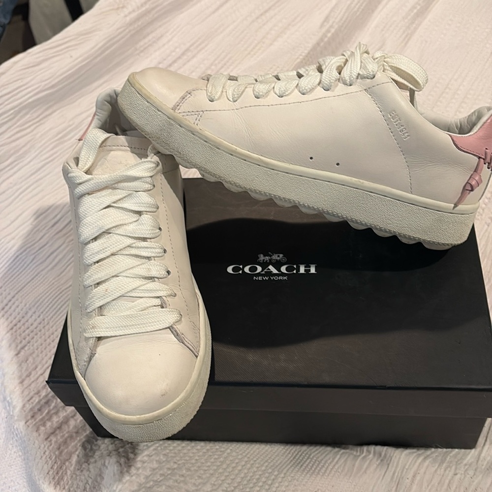 Coach woman’s leather sneakers